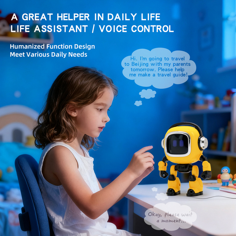 Educational Toys - Интерактивный робот-игрушка с ИИ, голосовое управление,
