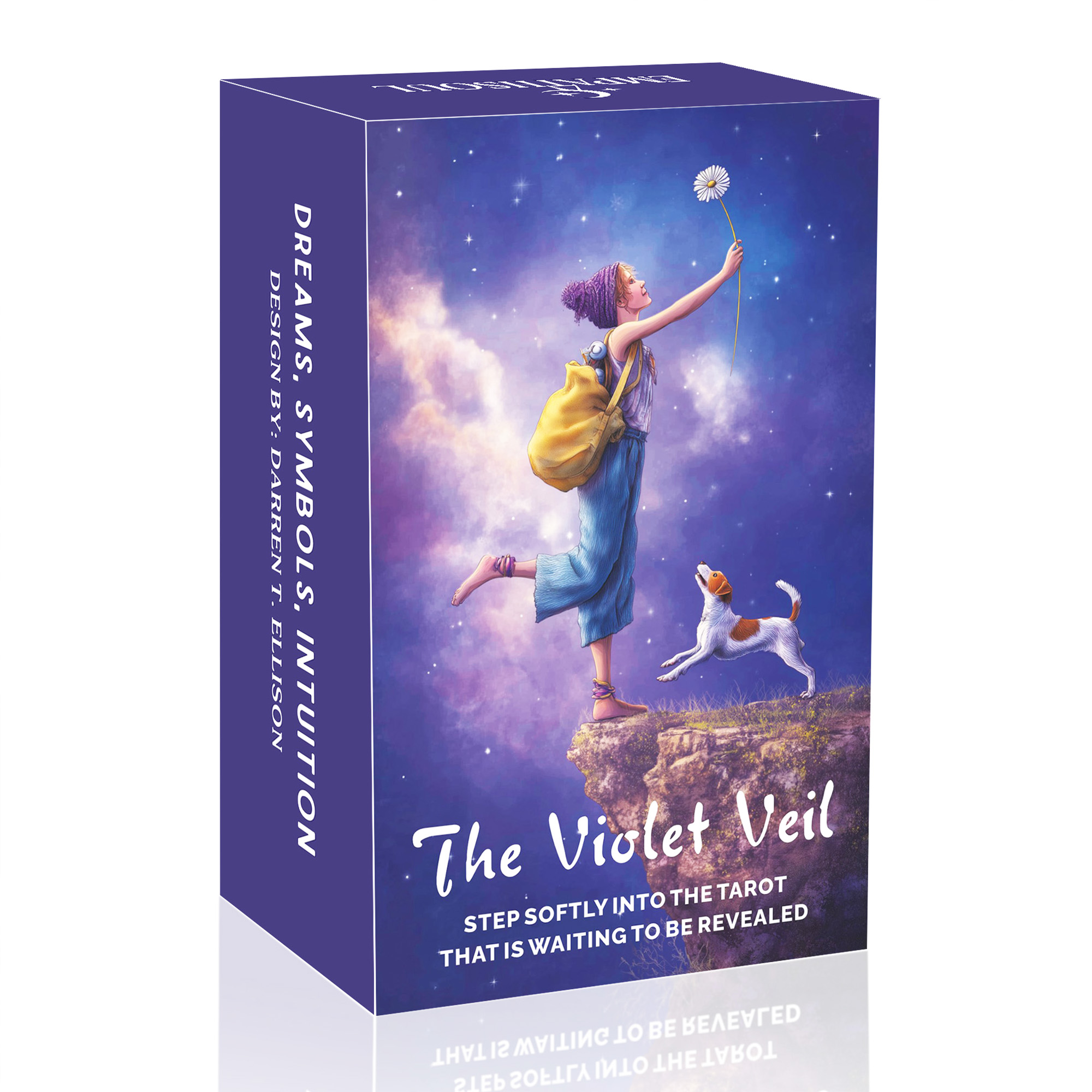 Tarot Cards Deck With Guidebook - Набор для таро Violet Veil, 78