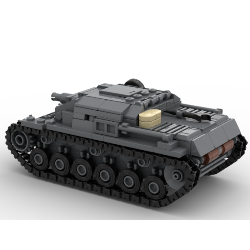 Lego Compatible Military Tank - MOC военный танк B, модель мелких