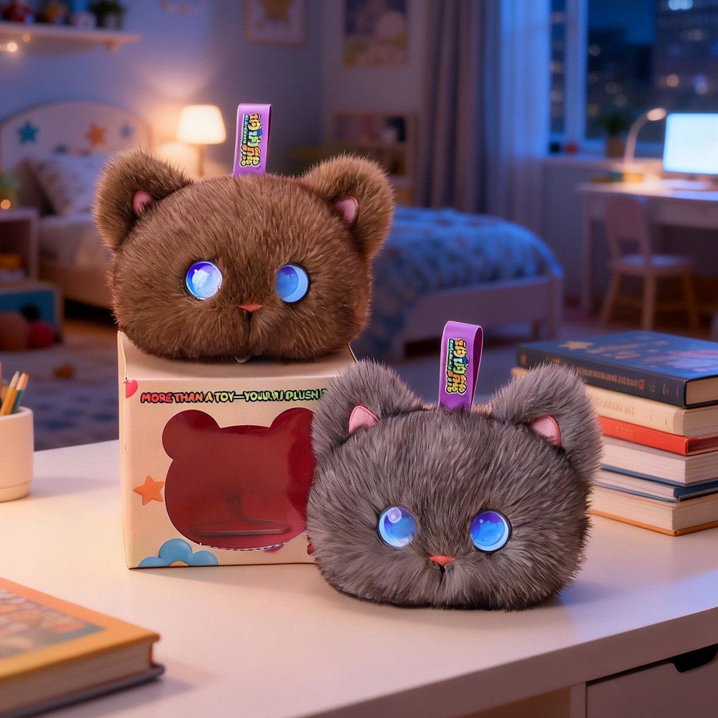 Educational Toys - Интерактивная игрушка-робот Тобот AI: плюшевый кот,