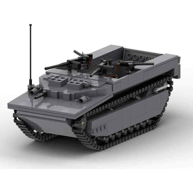 Lego Compatible Military Tank - Модель современного военного танка LVT-4, конструктор