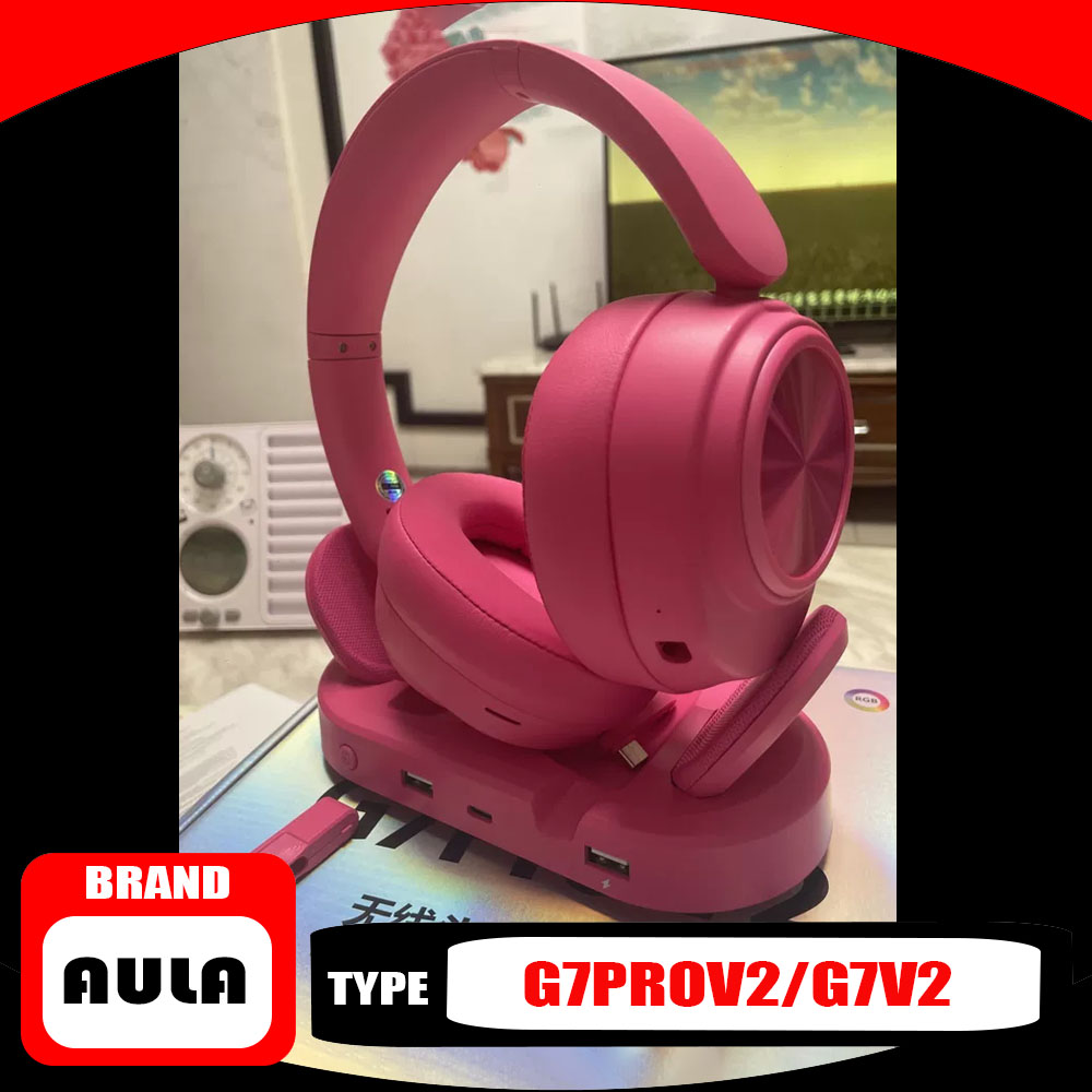 Video Games - Беспроводная Bluetooth-гарнитура AULA G7 Pro V2