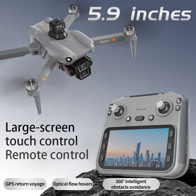 Fpv Brushless Rc Drone 4K - Профессиональный дрон L300 Pro с GPS,