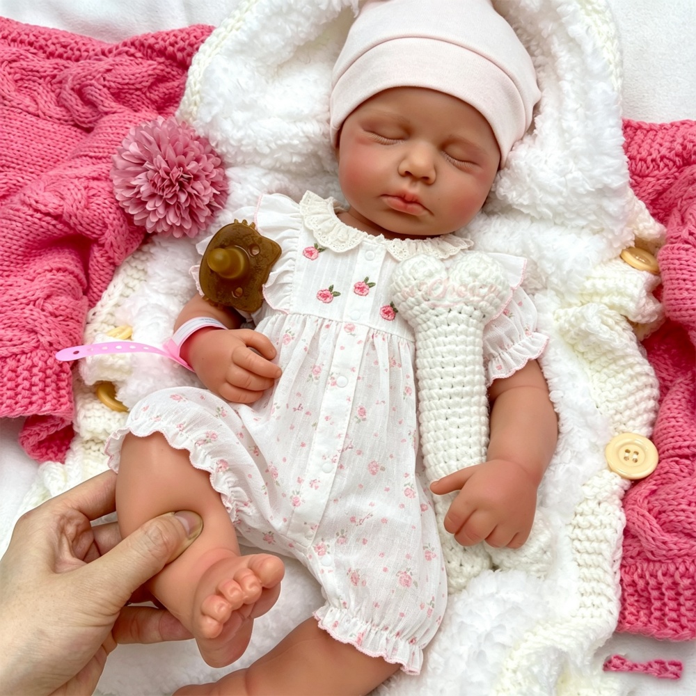 50-сантиметровая силиконовая к – обзор и цена Reborn Baby Doll Silicone Realistic