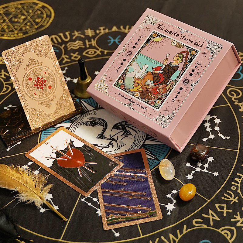 Классические карты Таро 12*7 с – обзор и цена Tarot Cards Deck With Guidebook