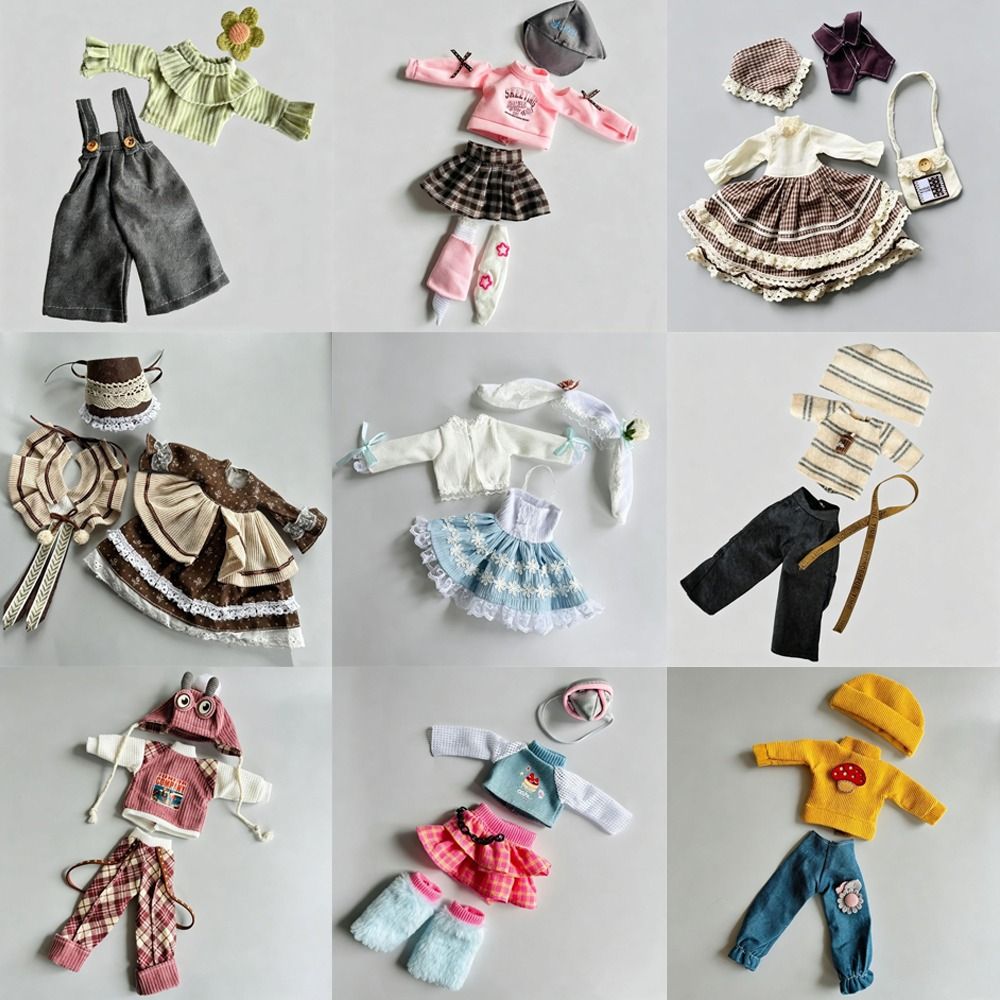 Набор одежды для кукол 30 см в – обзор и цена Bjd Doll 1 6 Full Set With Clothes