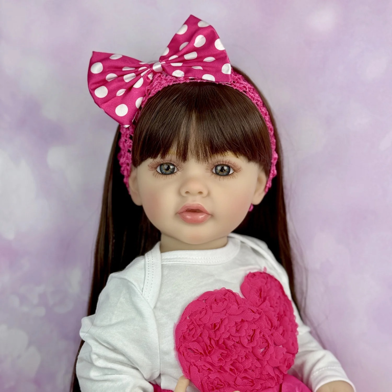 55 см (22 дюйма) Реалистичная  – обзор и цена Reborn Baby Doll Silicone Realistic