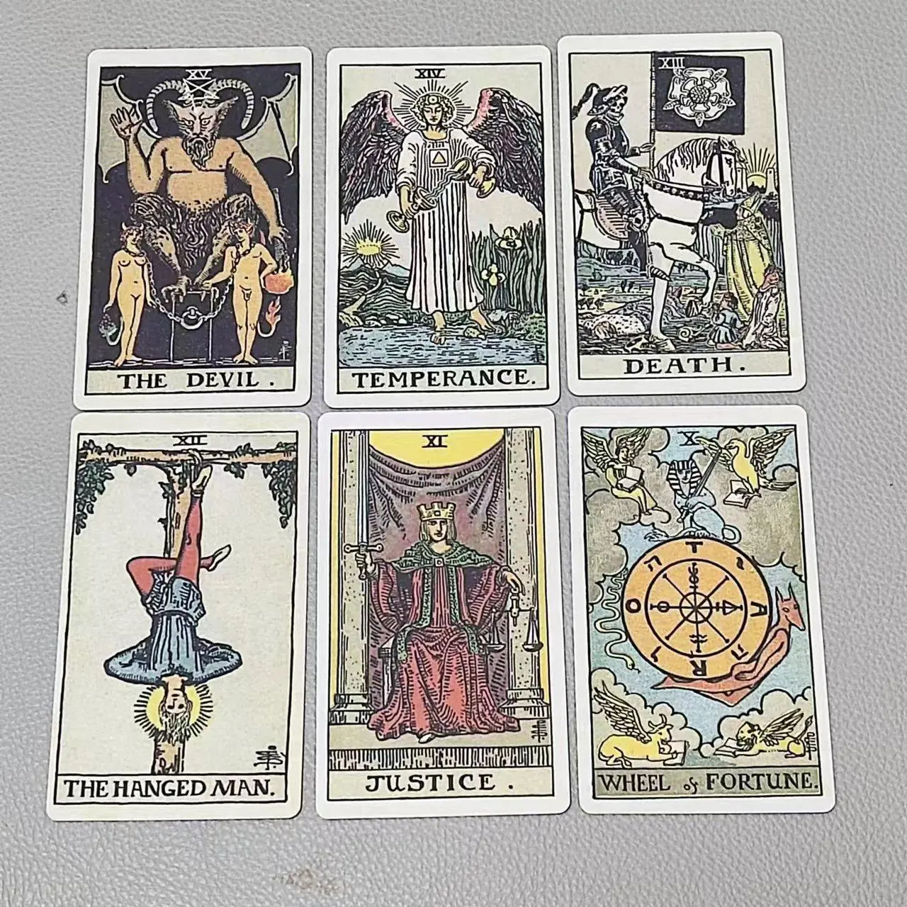 10,3*6 см Классический Таро 78 – обзор и цена Tarot Cards Deck With Guidebook