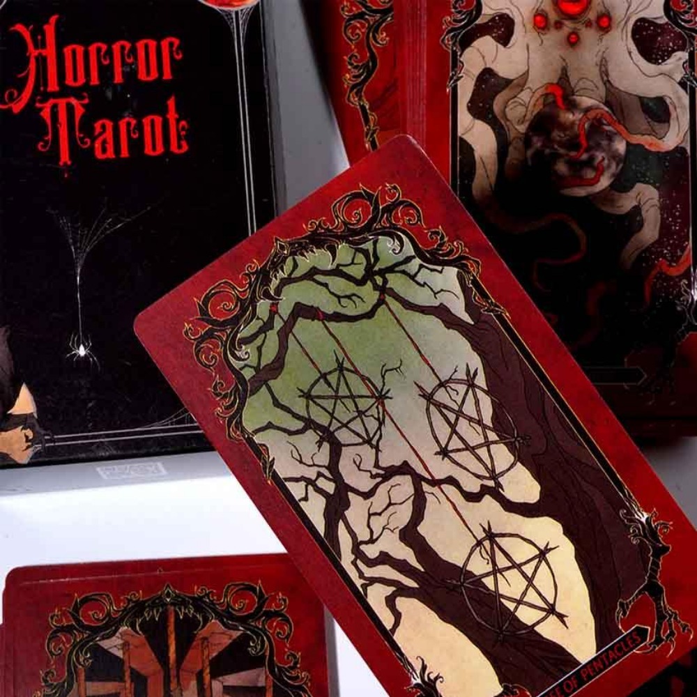 10,3*6 см страшный Tarot палуб – обзор и цена Tarot Cards Deck With Guidebook