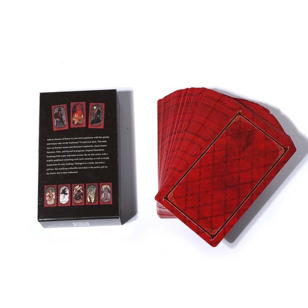 10,3*6 см страшный Tarot палуб – обзор и цена Tarot Cards Deck With Guidebook