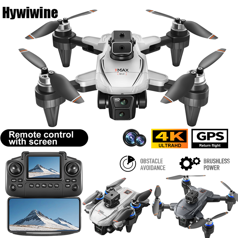 GPS RC Дрон с экраном 4K Профе – обзор и цена Fpv Brushless Rc Drone 4K