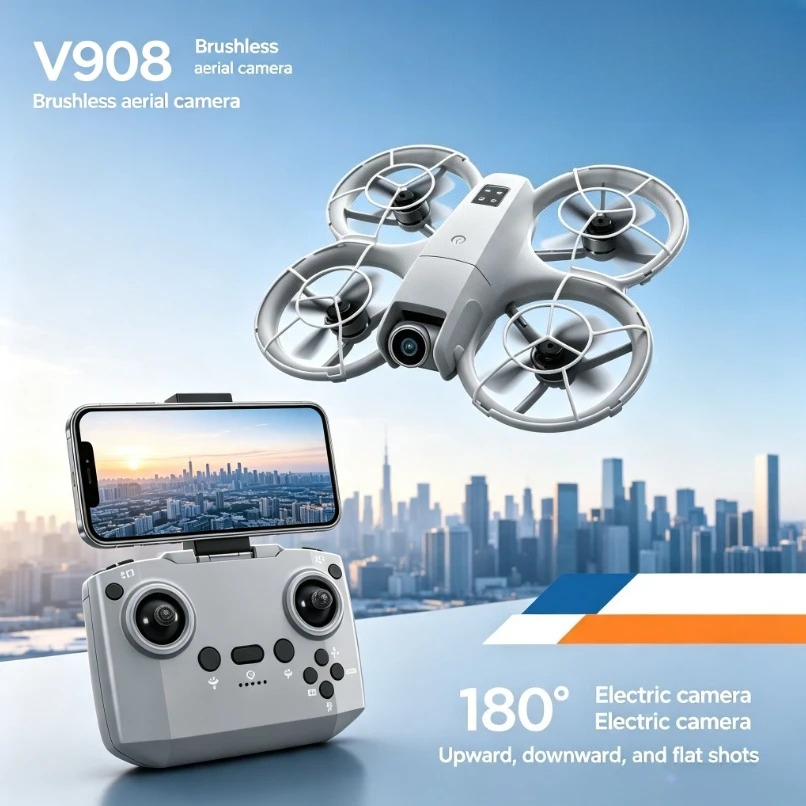 Оригинальный складной GPS-дрон – обзор и цена Fpv Brushless Rc Drone 4K