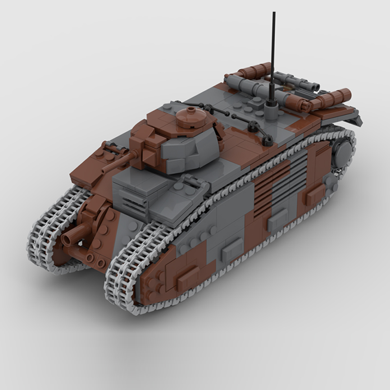 Военные танки B1 Bis: Модель M – обзор и цена Lego Compatible Military Tank
